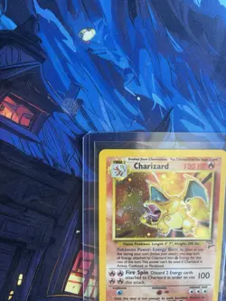 Pokemon TCG Charizard 004/130 Base Set 2 Holo Rare 120 HP 1999 English - Image 4