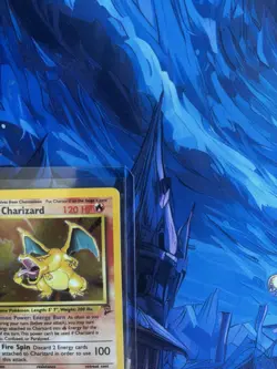 Pokemon TCG Charizard 004/130 Base Set 2 Holo Rare 120 HP 1999 English - Image 5