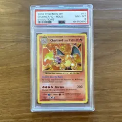 Pokemon XY Evolutions 2016 Charizard Holo Rare 11/108 PSA 8 Graded - Image 1