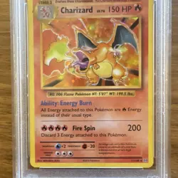 Pokemon XY Evolutions 2016 Charizard Holo Rare 11/108 PSA 8 Graded - Image 3