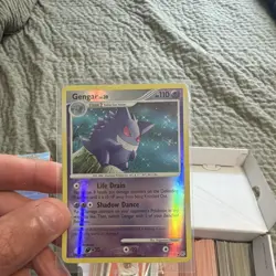 The Pokemon Company Gengar 27/130 Reverse Holo Rare 110 HP Diamond & Pearl 2007 - Image 1