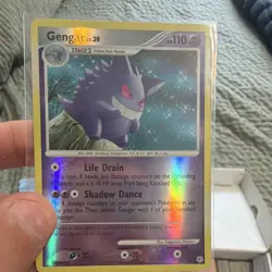 The Pokemon Company Gengar 27/130 Reverse Holo Rare 110 HP Diamond & Pearl 2007 - Image 3