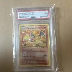 Pokemon TCG 2016 Evolutions Charizard 11/108 Holo Rare PSA 9 Graded - Image 1