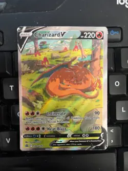 The Pokemon Company Charizard V SWSH260 Holo Promo 220 HP English Incinerate - Image 1