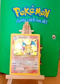 The Pokemon Company Charizard 4/102 Base Set Holo Rare Pokemon TCG English 1999 - Image 4