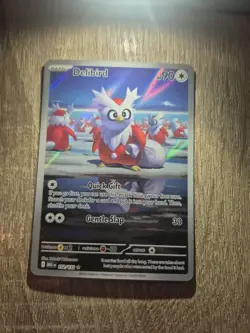 Pokemon TCG Delibird 152/132 Mega Evolution Illustration Rare Ace Gem Mint 10 - Image 1