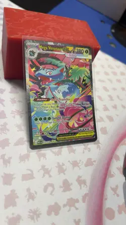 Mega Venusaur EX SIR 177/132 Mega Evolution English pokemon TCG Near Mint Card - Image 2