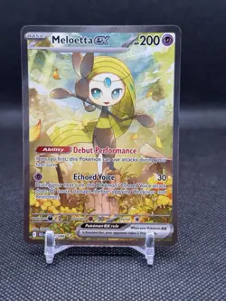 Meloetta 167/086 Pokemon TCG Black Bolt Special Illustration Rare Card - Image 1