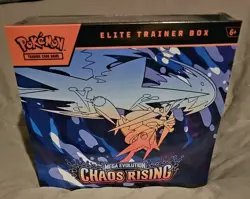 Pokemon Chaos Rising Elite Trainer Box Factory Sealed ETB - NEW - Image 1