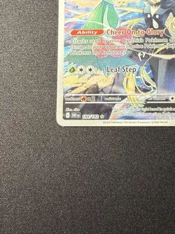 Pokemon TCG Cynthia's Roserade Card Destined Rivals IR Holo Full Art 184/182 NM - Image 5