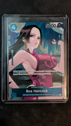 One Piece Card Game Boa Hancock OP02-059 Box Topper - Image 1