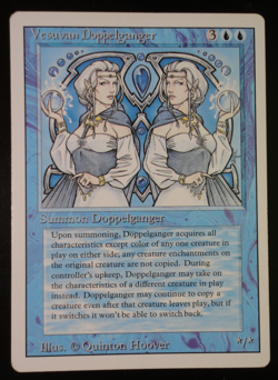 Vesuvan Doppelganger Revised Edition LP Lightly Played MTG Magic the Gathering - Image 1