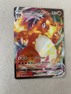 Pokemon Charizard VMAX Card - Darkness Ablaze 020/189 Holo Rare - Image 1