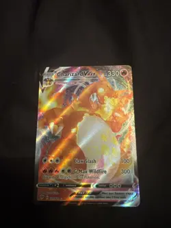 Pokemon TCG Charizard VMAX Darkness Ablaze Holo Ultra Rare Card 020/189 - Image 1
