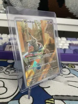 Mimikyu 075 Pokemon Card Scarlet & Violet NM/M Promo Full Art - Image 1