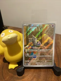 Mimikyu 075 Pokemon Card Scarlet & Violet NM/M Promo Full Art 1 - Image 1
