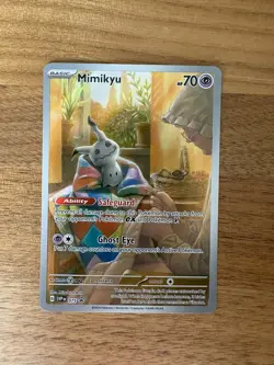 Mimikyu 075 Promo Card Scarlet & Violet POKEMON TCG - Image 1