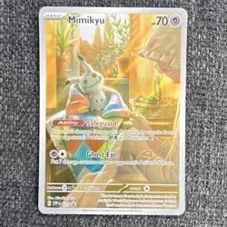 Pokemon TCG Mimikyu Holo Promo SVP 075 Scarlet & Violet 2024 EN HP70 - Image 2