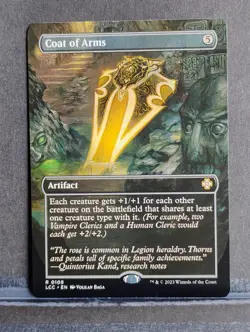Coat of Arms (Borderless); Commander: the Lost Caverns of Ixalan - Image 1