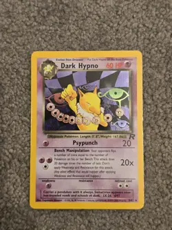 Pokemon TCG Dark Hypno Team Rocket 9/82 Holo Rare Card - Image 1