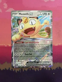 Pokemon Card Meowth ex Perfect Order Double Rare 062/088 Near Mint - Image 1