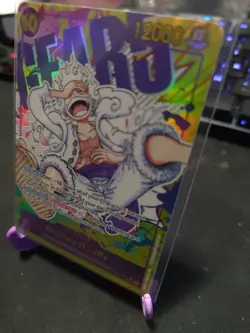 Monkey D. Luffy Gear 5 Parallel SEC Alt Art One Piece TCG OP05-119 English - Image 4