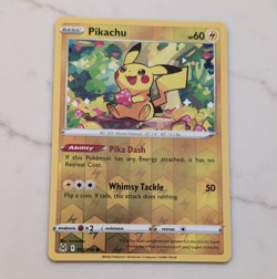 Pokemon TCG Pikachu 052/196 Lost Origin Reverse Holo Common 60 HP ENG - Image 1