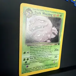 Pokemon TCG Dark Weezing Team Rocket 14/82 Holo Rare NM - Mint - Image 3