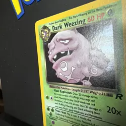 Pokemon TCG Dark Weezing Team Rocket 14/82 Holo Rare NM - Mint - Image 4