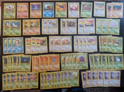Pokemon TCG Jungle Card Lot of 84 Cards (Duplicates) - Non- Holo Clefable! - Image 1