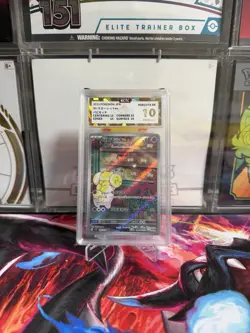 pokemon TCG Japanese 2023 Pokemon Card 151 Fidough 085/078 Holo AR Graded 10 - Image 1