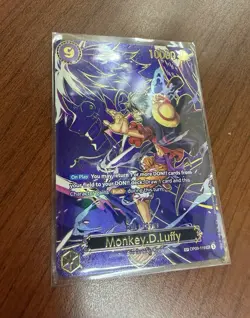 Monkey D. Luffy OP09-119 SEC SP ENG ONE PIECE OP13 Carrying on His Will Alt Art - Image 3