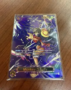 Monkey D. Luffy OP09-119 SEC SP ENG ONE PIECE OP13 Carrying on His Will Alt Art - Image 4