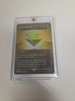 Sonic Chaos Emeralds Green Red Yellow Foil Magic The Gathering Secret Lair MTG - Image 5