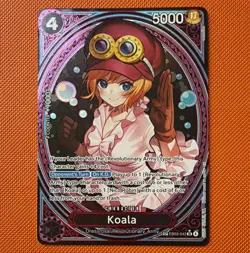 Bandai ONE PIECE Card Game Koala EB03-042 SP SR Foil EN 5000 Power Cost 4 - Image 1