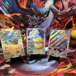 Nintendo Pokemon TCG Holo 3-Card Lot Dwebble Psyduck Marill 129/086 226/217 - Image 1
