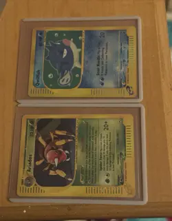 Pokemon TCG 2-Card Lot EX Sandstorm Qwilfish 28/100 Ariados 3/100 - Image 1