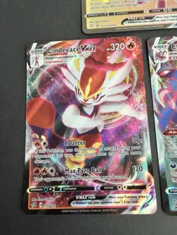 Pokemon TCG VMAX Card Lot Of 3 - Cinderace, Eternatus Promo & Toxtricity - Image 3