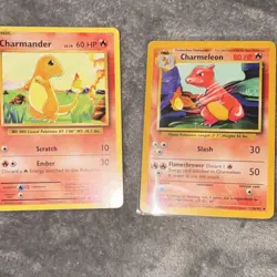 Pokemon TCG vintage 3-Card Lot - Charmander Charmeleon - Image 3