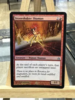 MTG *1x Stoneshaker Shaman foil* (LP) Ravnica City of Guilds Magic the Gathering - Image 1