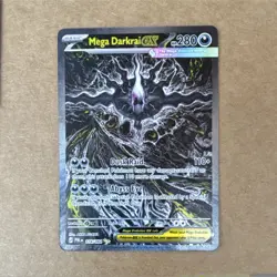Mega Darkrai EX 118/122 pitch black Ultra Rare Holo Pokemon TCG 280 HP - Image 1