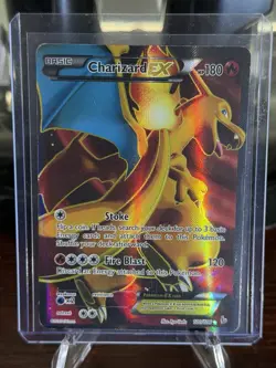 Pokemon TCG Charizard EX 100/106 Flashfire Ultra Rare Full Art Holo 180 HP - Image 1