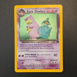 Pokemon TCG Dark Slowbro 12/82 Team Rocket Holo Rare English 60 HP - Image 1