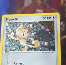 Pokemon TCG Meowth 69/112 EX FireRed & LeafGreen Holo 2004 English NM - Image 5