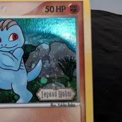 Pokemon TCG Nintendo Machop EX Legend Maker Reverse Holo Ultra Rare 57/92 LP+ - Image 4