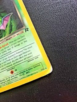 Pokemon TCG Dark Golbat 7/82 Rare Holo Unlimited Team Rocket HP - Image 5