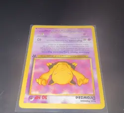 Pokemon TCG Drowzee 54/82 Team Rocket 2000 Common Unlimited Regular 50HP EN - Image 2