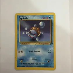 Squirtle 68/82 1st Edition Common Team Rocket Pokemon Card - Image 1