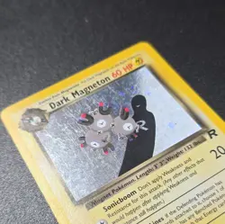 Pokemon TCG Dark Magneton 11/82 Team Rocket Holo Rare Unlimited English 60 HP - Image 2