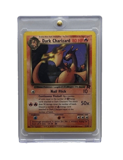 Pokemon TCG Dark Charizard 21/82 Team Rocket Rare Unlimited Regular EN 1995 - Image 1